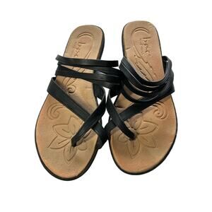 BOC Born black Leather sandals Women’s Summer Beach